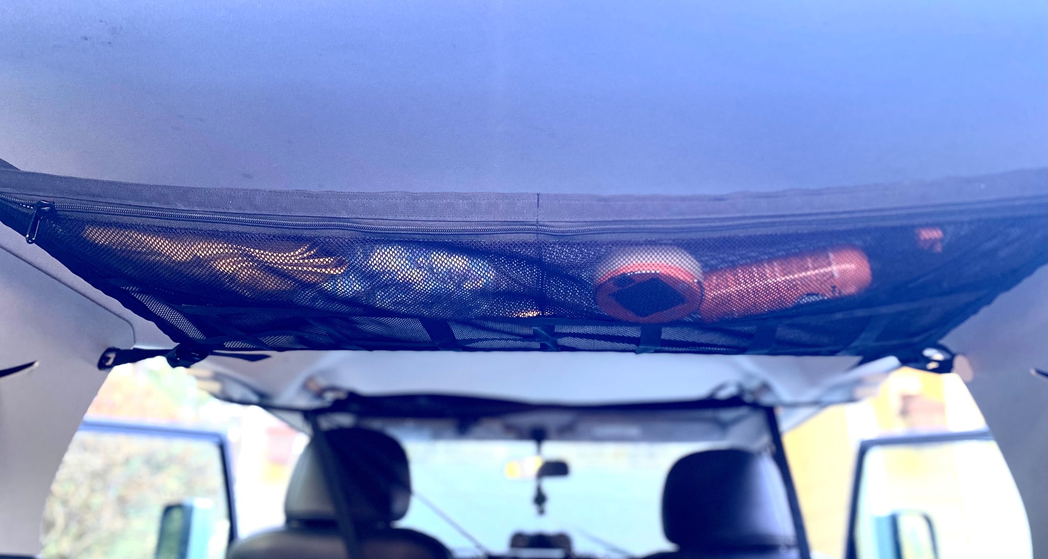 tent ceiling storage net Cargo Area Ceiling Net FJ Cruiser – Toyota Nets